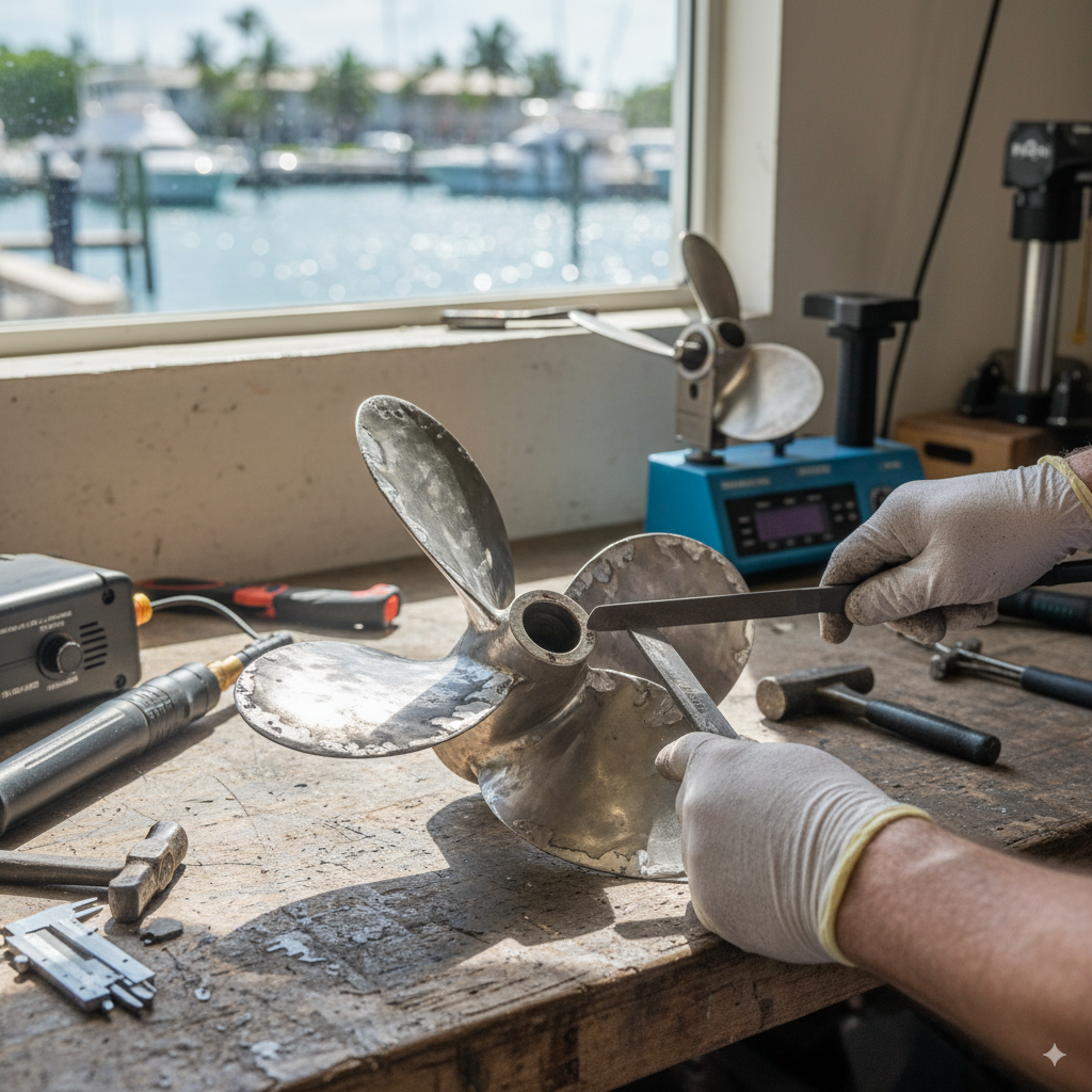 Repair Aluminum Propeller: Lessons from 15 Years Fixing Props