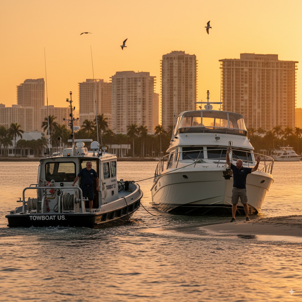 Boat Towing in Fort Lauderdale: Tales from 15 Years on the Water