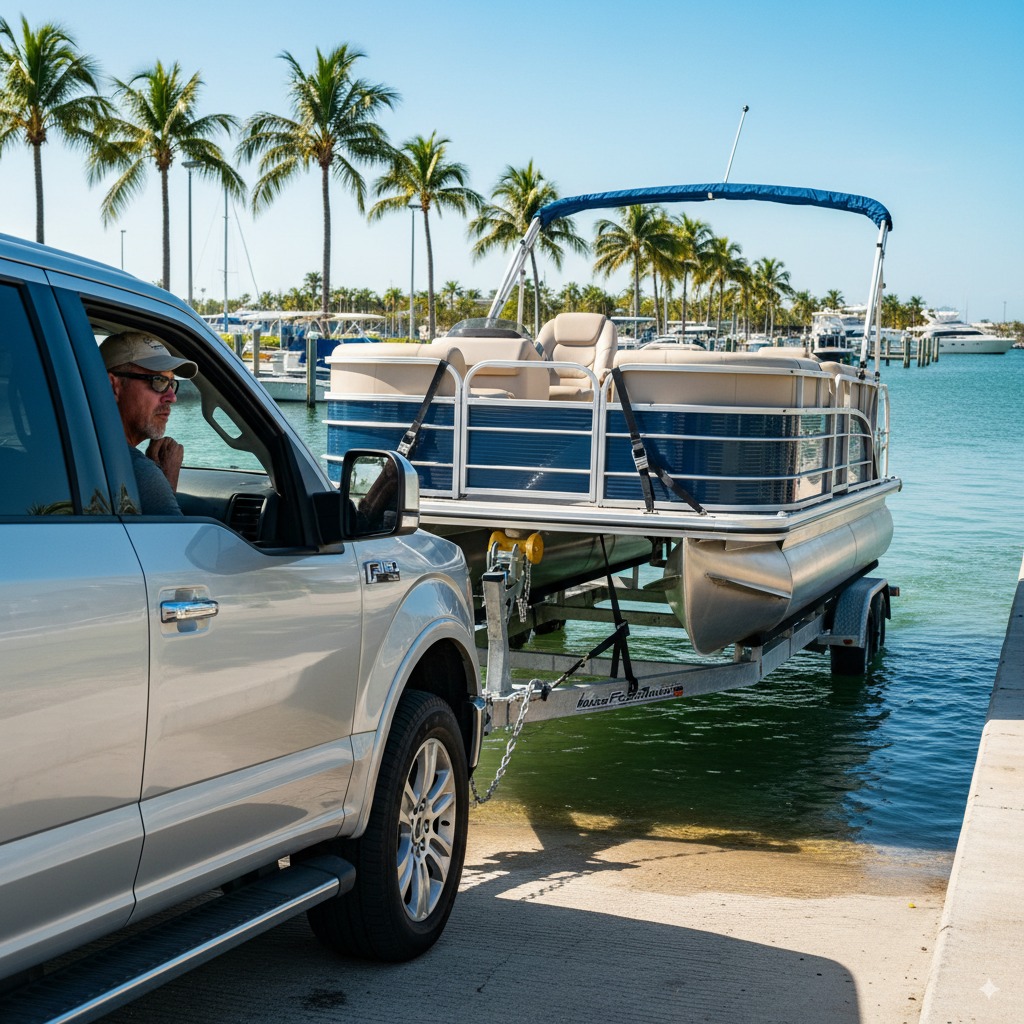 Towing Pontoon Boat: Lessons from 15 Years on Florida Roads