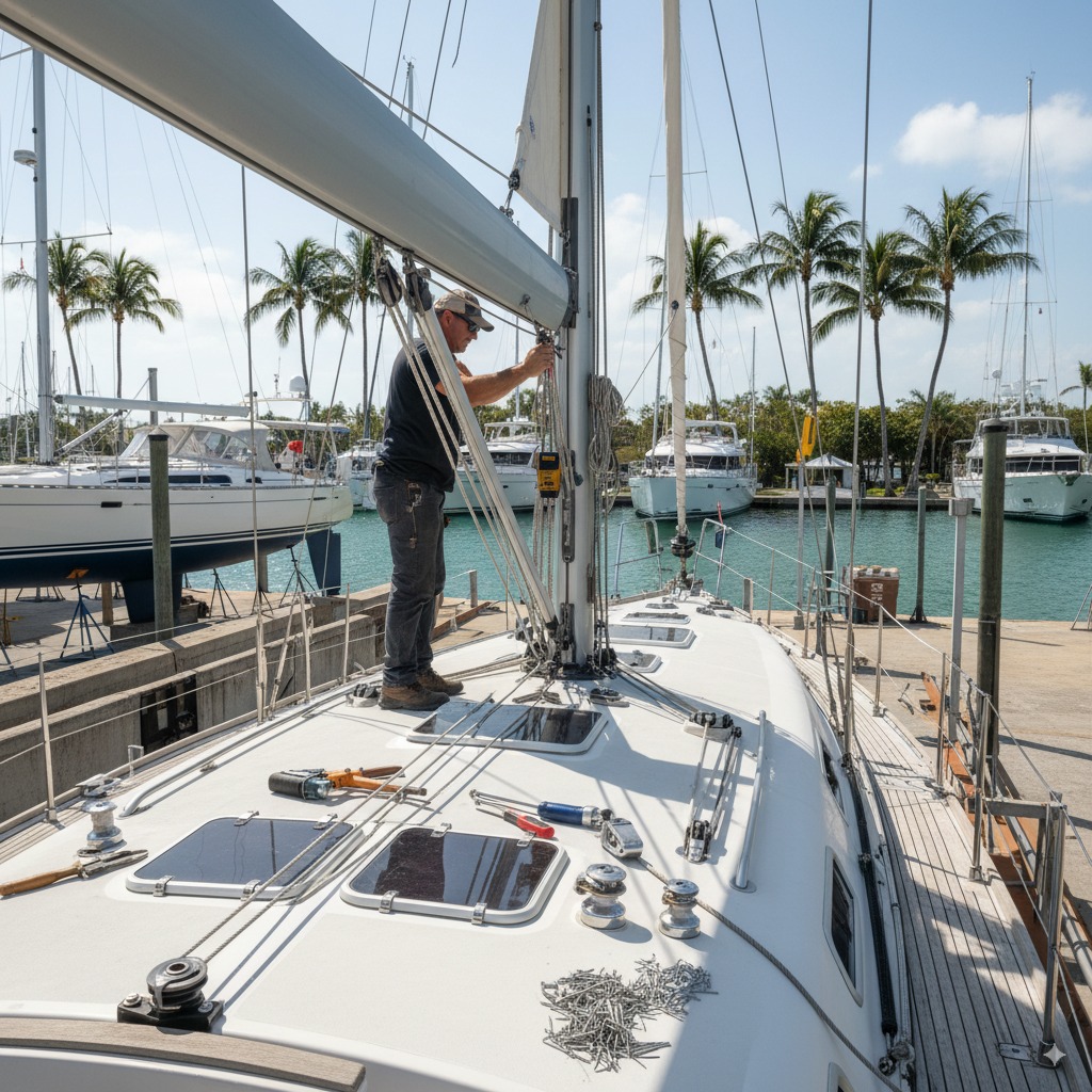 Yacht Rigging Replacement: Lessons from 15 Years on the Docks